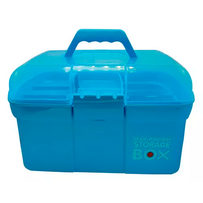 CAJA ALMACEN KINGDEN TAPA AZUL TRANS