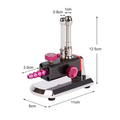 SOPLETE BUNSEN KINGDEN DOBLE TUBO P/LABORATORIO