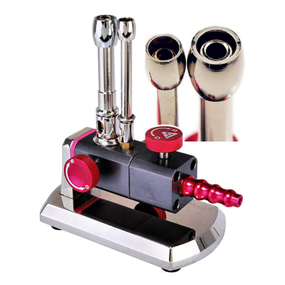 SOPLETE BUNSEN KINGDEN DOBLE TUBO P/LABORATORIO
