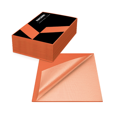PAPEL DESECHABLE KINGDEN NARANJA 4X125 C/500