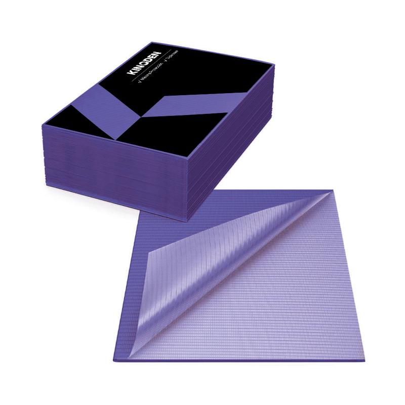 PAPEL DESECHABLE KINGDEN MORADO 4X125 C/500