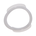 RETRACTOR KINGDEN DE PLÁSTICO BLANCO EN FORMA DE O
