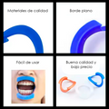 RETRACTOR KINGDEN DE PLÁSTICO AZUL EN FORMA DE O