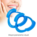 RETRACTOR KINGDEN DE PLÁSTICO AZUL EN FORMA DE O