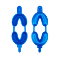 PORTA IMPRESION KINGDEN DUAL P/FLUOR AZUL GRANDE C/50