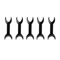 RETRACTOR KINGDEN DOS VIAS NEGRO ADULTO