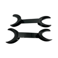 RETRACTOR KINGDEN DOS VIAS NEGRO ADULTO
