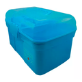 CAJA ALMACEN KINGDEN TAPA AZUL TRANS