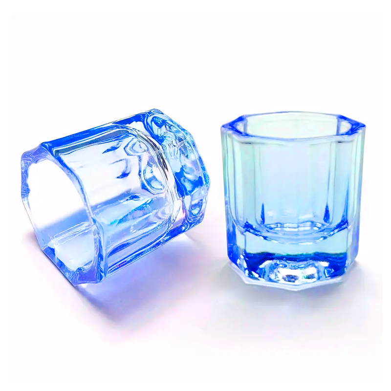 GODETE KINGDEN DE CRISTAL OCTOGONAL AZUL