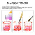 GODETE KINGDEN DE CRISTAL OCTOGONAL ROSA