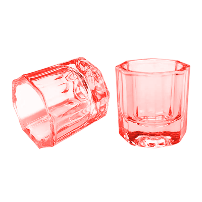 GODETE KINGDEN DE CRISTAL OCTOGONAL ROSA