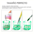 GODETE KINGDEN DE CRISTAL OCTOGONAL VERDE