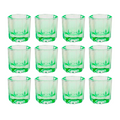 GODETE KINGDEN DE CRISTAL OCTOGONAL VERDE