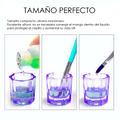 GODETE KINGDEN DE CRISTAL OCTOGONAL MORADO