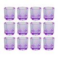 GODETE KINGDEN DE CRISTAL OCTOGONAL MORADO