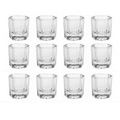 GODETE KINGDEN DE CRISTAL OCTOGONAL NEGRO
