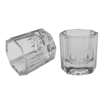 GODETE KINGDEN DE CRISTAL OCTOGONAL NEGRO