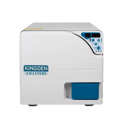ESTERILIZADOR A VAPOR KINGDEN CLASE N AZUL 18L