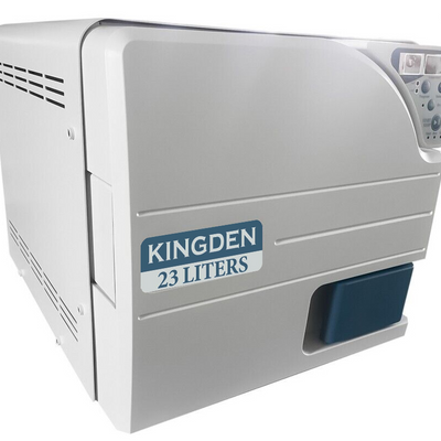ESTERILIZADOR A VAPOR KINGDEN CLASE N AZUL 23L