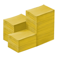 PAPEL DESECHABLE KINGDEN AMARILLO 4X125 C/500