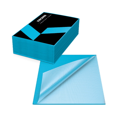 PAPEL DESECHABLE KINGDEN AZUL 4X125 C/500