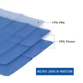 PAPEL DESECHABLE KINGDEN AZUL INTENSO 4X125 C/500