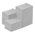PAPEL DESECHABLE KINGDEN BLANCO 10X50 C/500