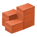 PAPEL DESECHABLE KINGDEN NARANJA 10X50 C/500
