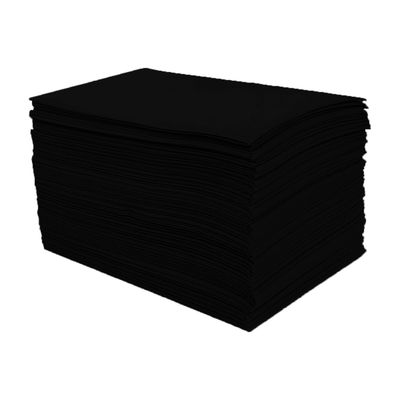 PAPEL DESECHABLE KINGDEN NEGRO 10X50 C/500